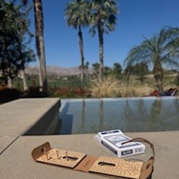 Travel Cribbage Board | KNODY | Poolside
