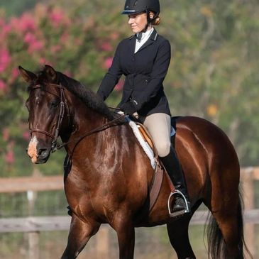 Trainer Tiffany McWhirter at Peachy Keen Equestrian in Douglasville Georgia 