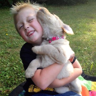 The day we brought Willow home. 
