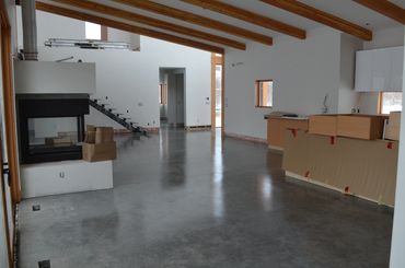 Natural Concrete Floor Polishing - Artisans in Kelowna BC