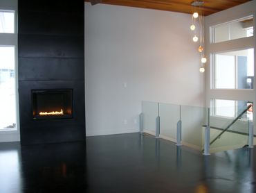 Concrete Fireplace Surrounds & Hearths - Kelowna BC - Custom made by Artisans