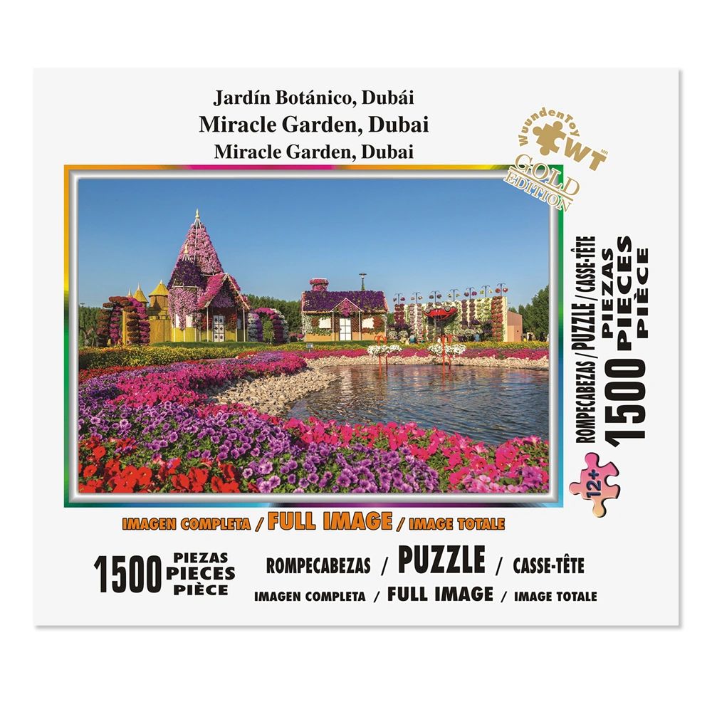 Dubai" by Wuundentoy Jigsaw Puzzle 1500 Pieces Gold Edition "Miracle Garden 
