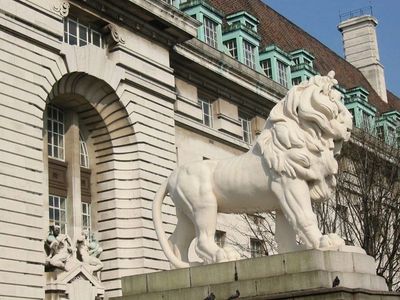 marble lion