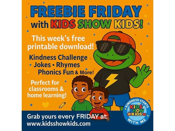 Freebie Friday Printables – Week 1: Kindness & Phonics Fun!