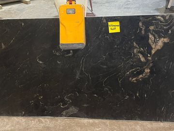 Titanium Gold Remnants 57" x 31"