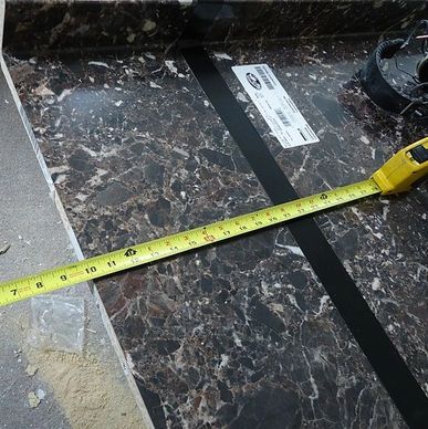 Countertop in the measuring processes  