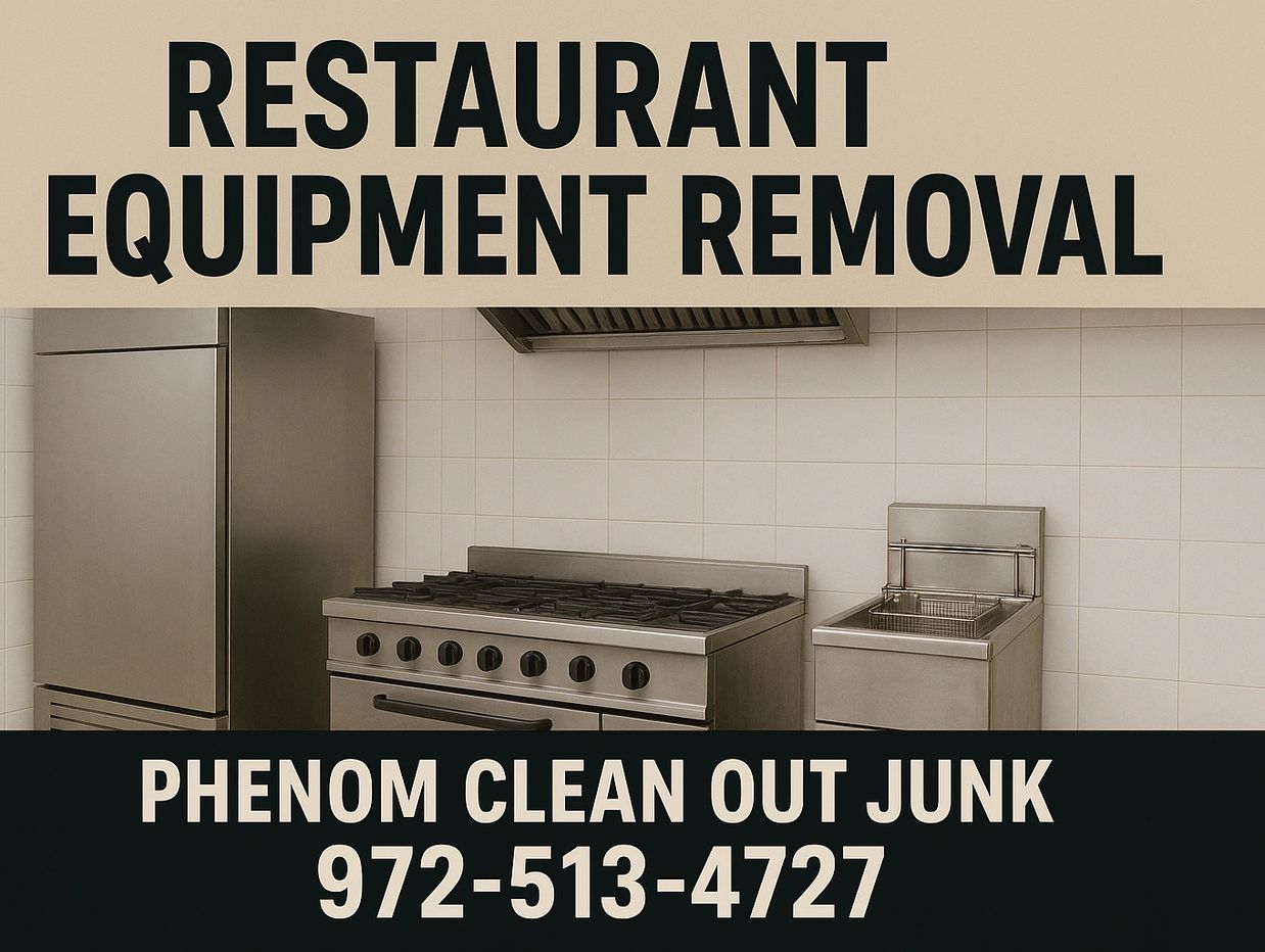 Restaurant Equipment Removal