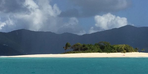 This is a small Island in the Bristish Virgin Islands.