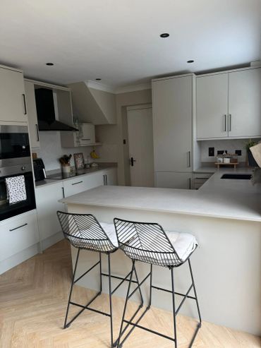 Newly fitted kitchen for client in sandy bedfordshire. 
