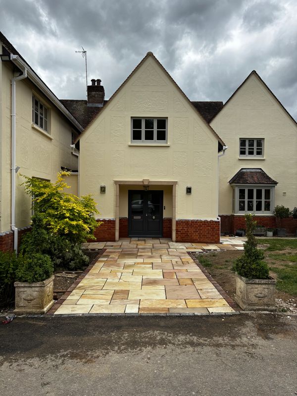 double storey extension. 