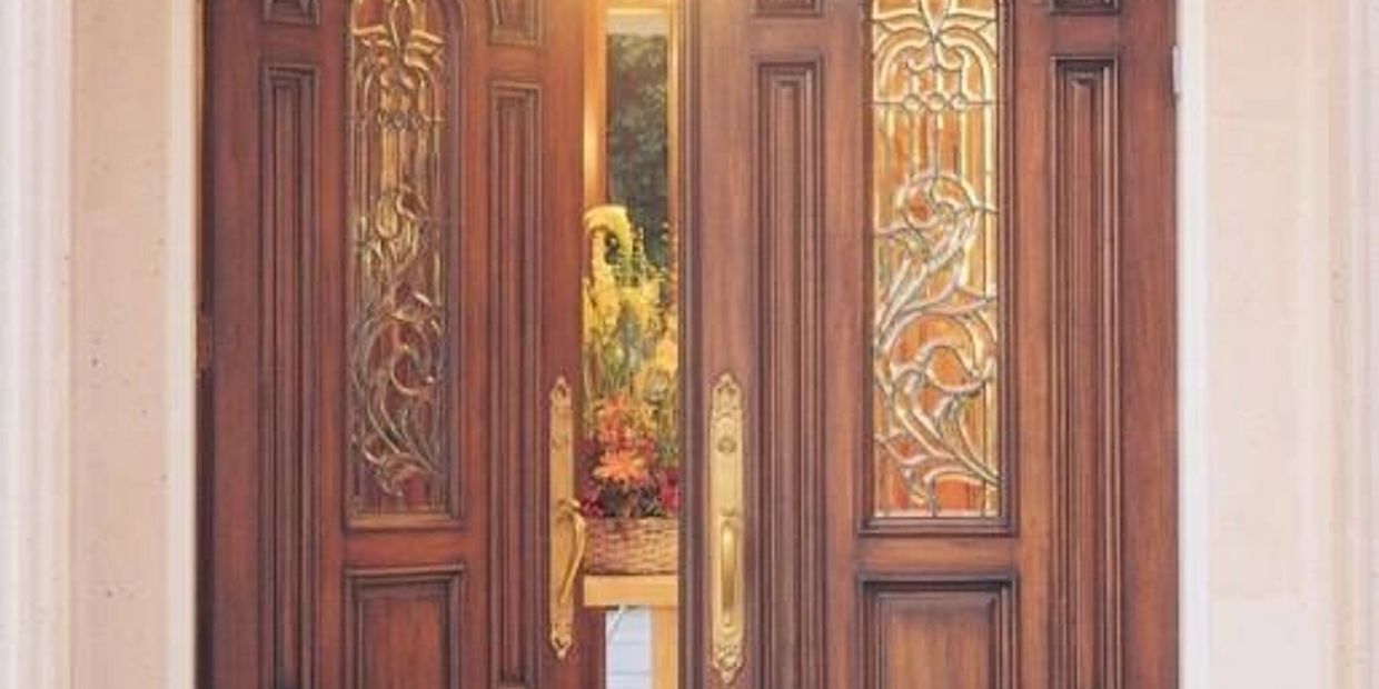 Custom Wood Entry Door