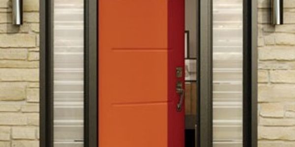 Smooth Steel Entry Door