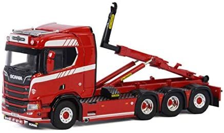 WSI 1:50 Scale Scania S Normal CR20N 8x2 Rigid Truck with Hooklift