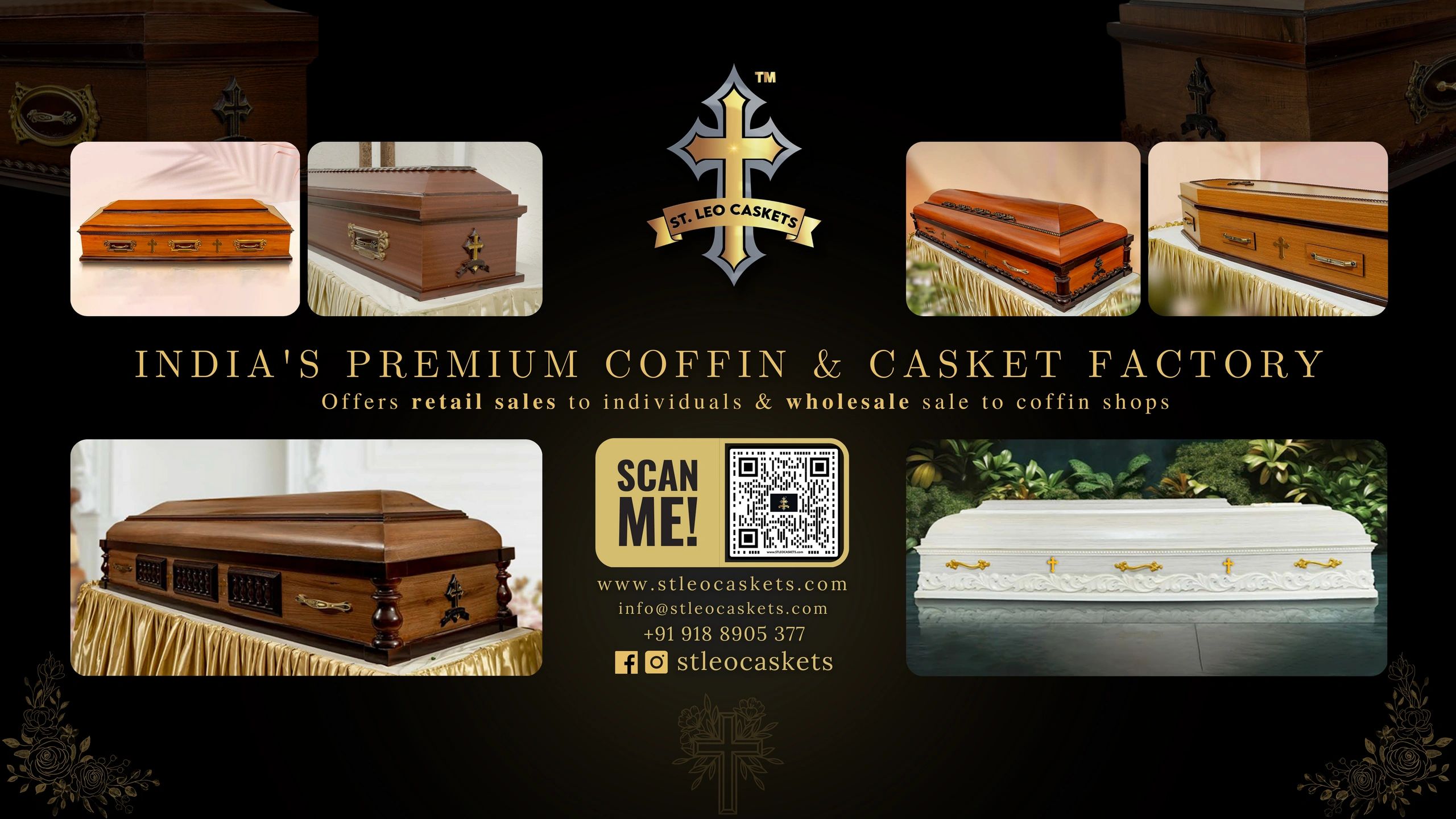 Coffin Shop Kerala 
Coffin Shop India
Coffin Sale
Coffin Box Kerala
Coffin Box India
St.Leo Caskets 