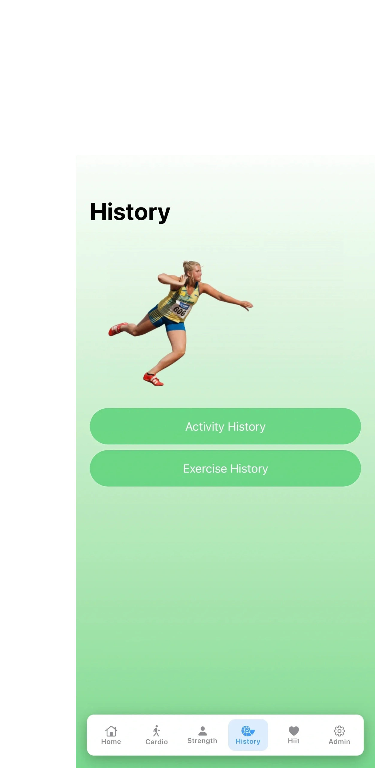 Keep track of your cardio and weight successes