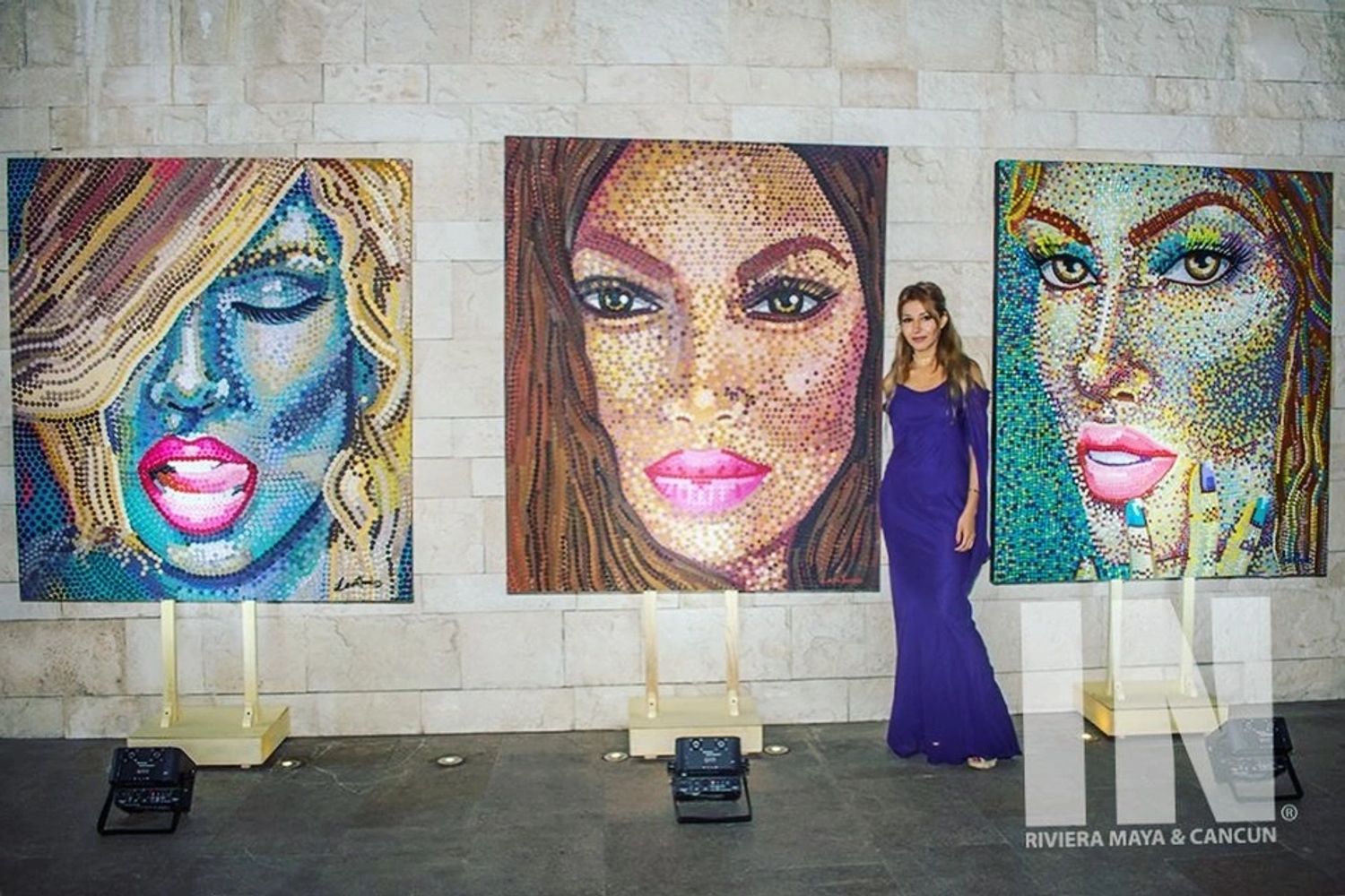 Laura Morales Art, Playa del Carmen, Playacar, azulik, tulum, art tulum