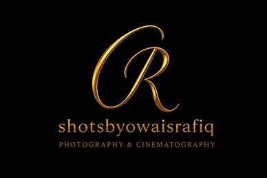 Elegant gold logo for a photography and cinematography brand.