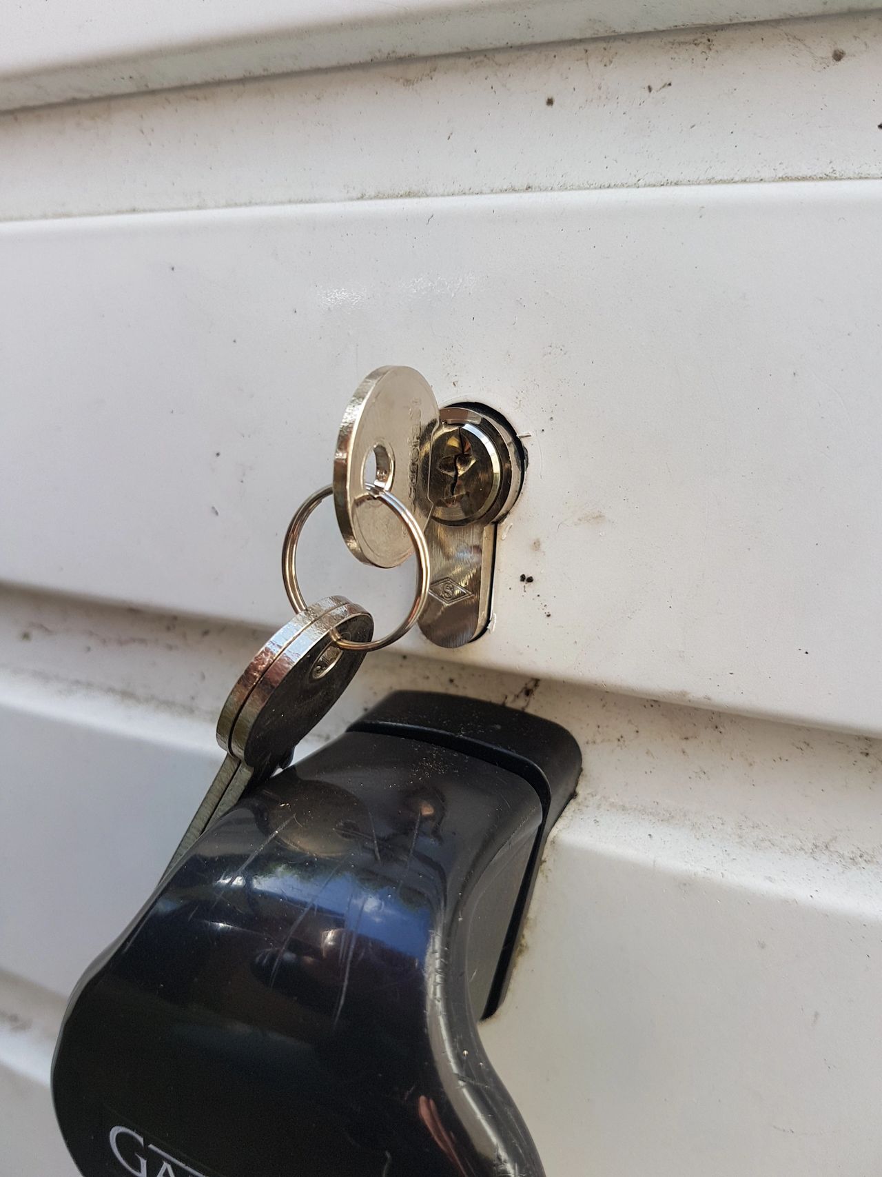 Garage Door Lock Replacment