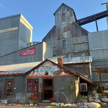 Historic Hayden Granary built in 1917