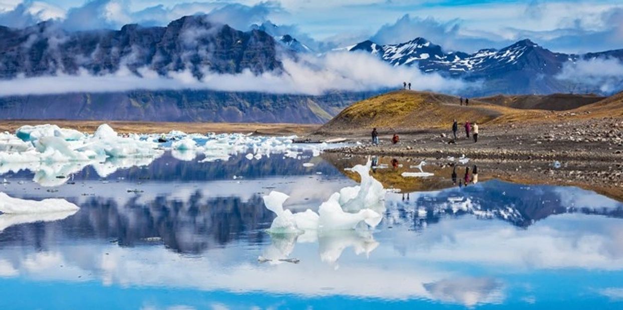 Glacier Lagoon in Iceland