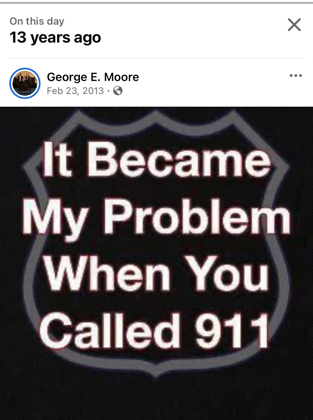 This was true 13 years ago, and remains true to this day. ⚖️