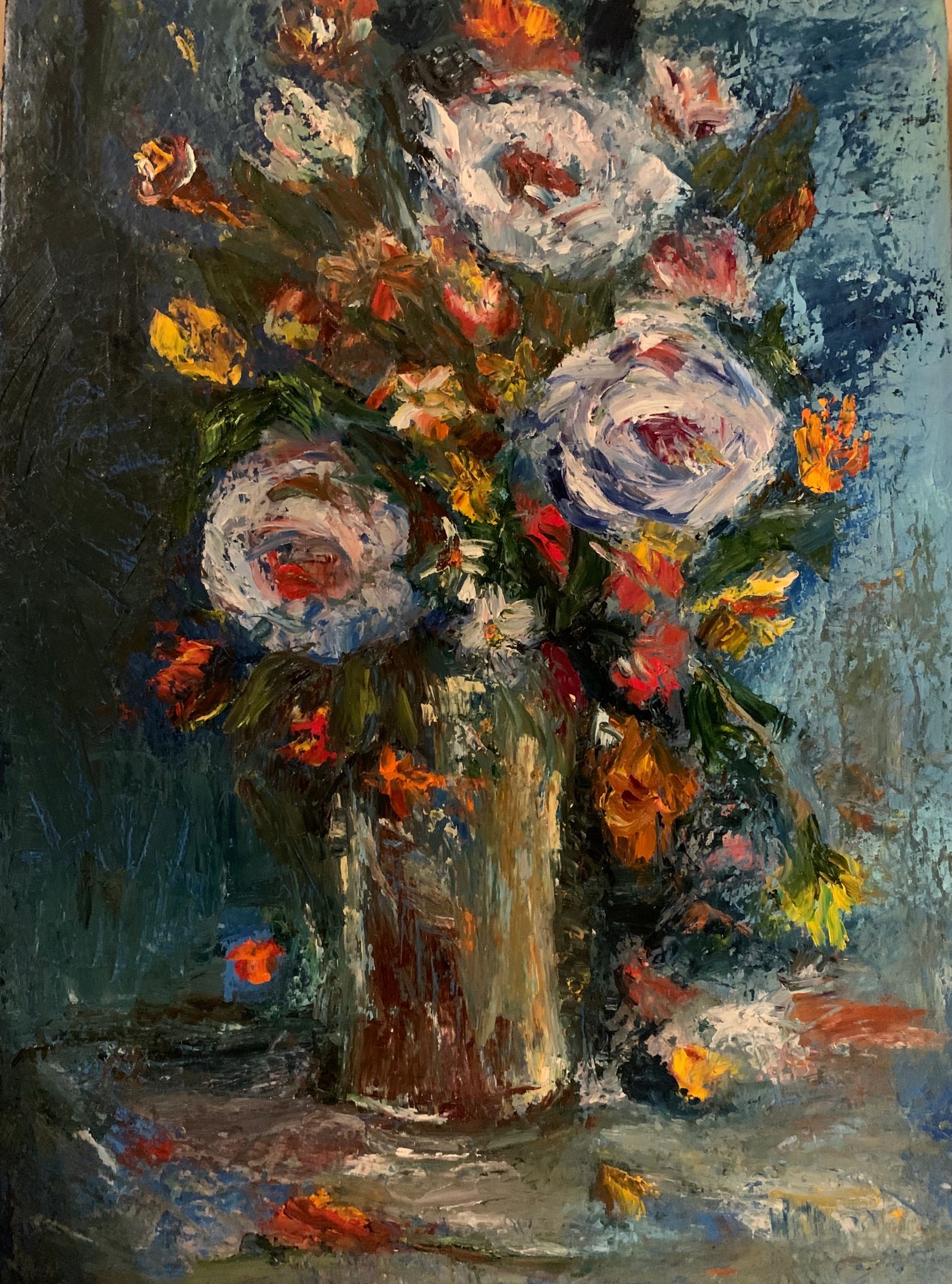 Flowers in Blooms
Oil on Canvas. 18 x24 in.