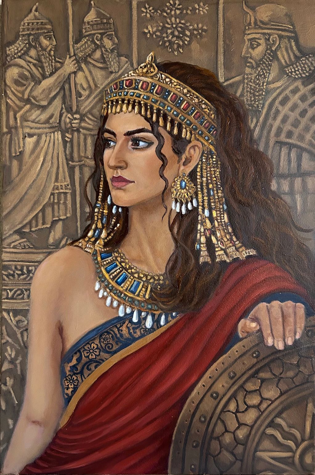 Warrior Queen
Oil on Canvas. 20 x30 in.