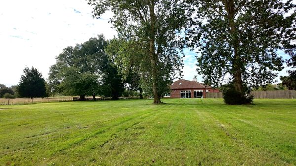 Space behind the old Clubhouse at Waldringfield Golf Course. Now an open space for hire