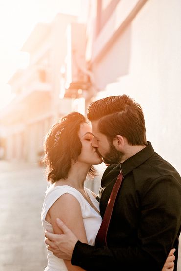 bride and groom wedding image in cyprus paphos town by cyprus wedding photographer