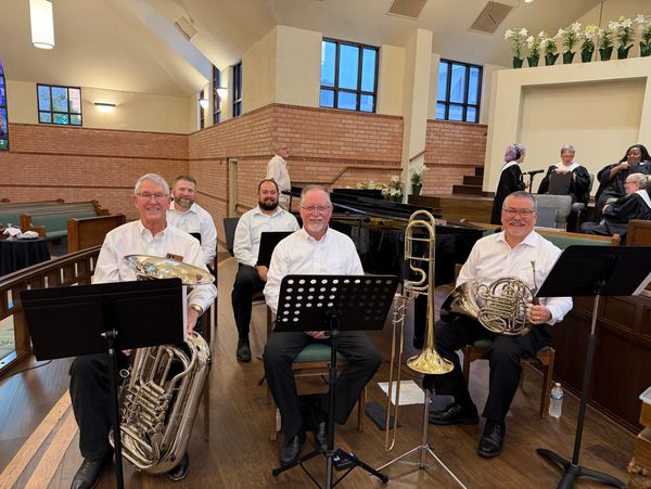 Celebrating Easter Sunday at the First United Methodist Church in Missouri City.
