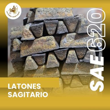 Pilas de latones Sagitario SAE 620 apilados.
