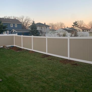 Vinyl Fence Installation