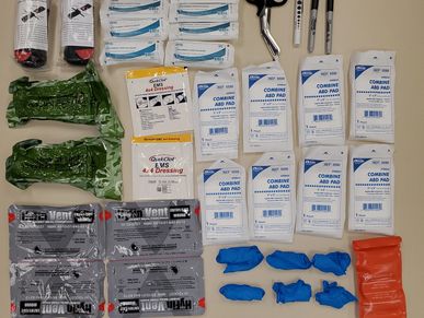 First Aid Kit on Table