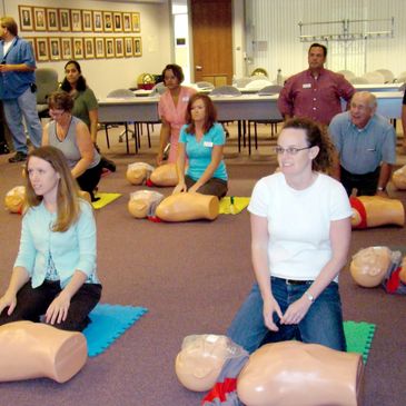 First Aid CPR/AED Training at your Facility