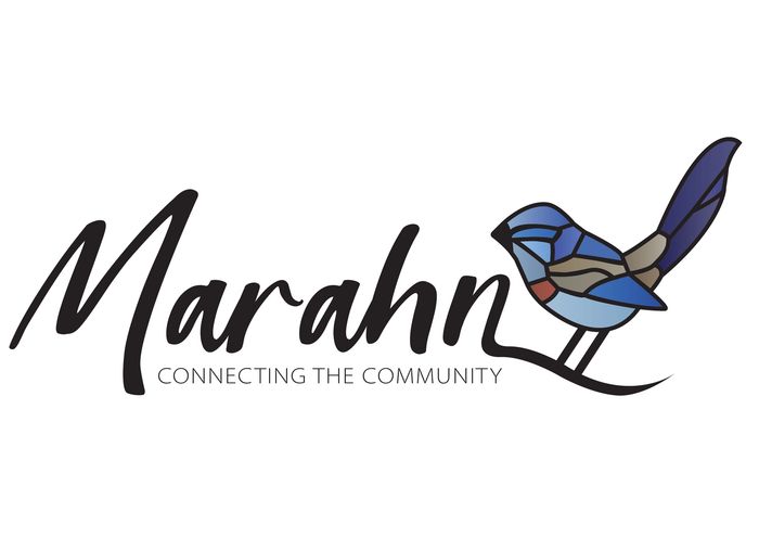 Marahn Blue wren logo