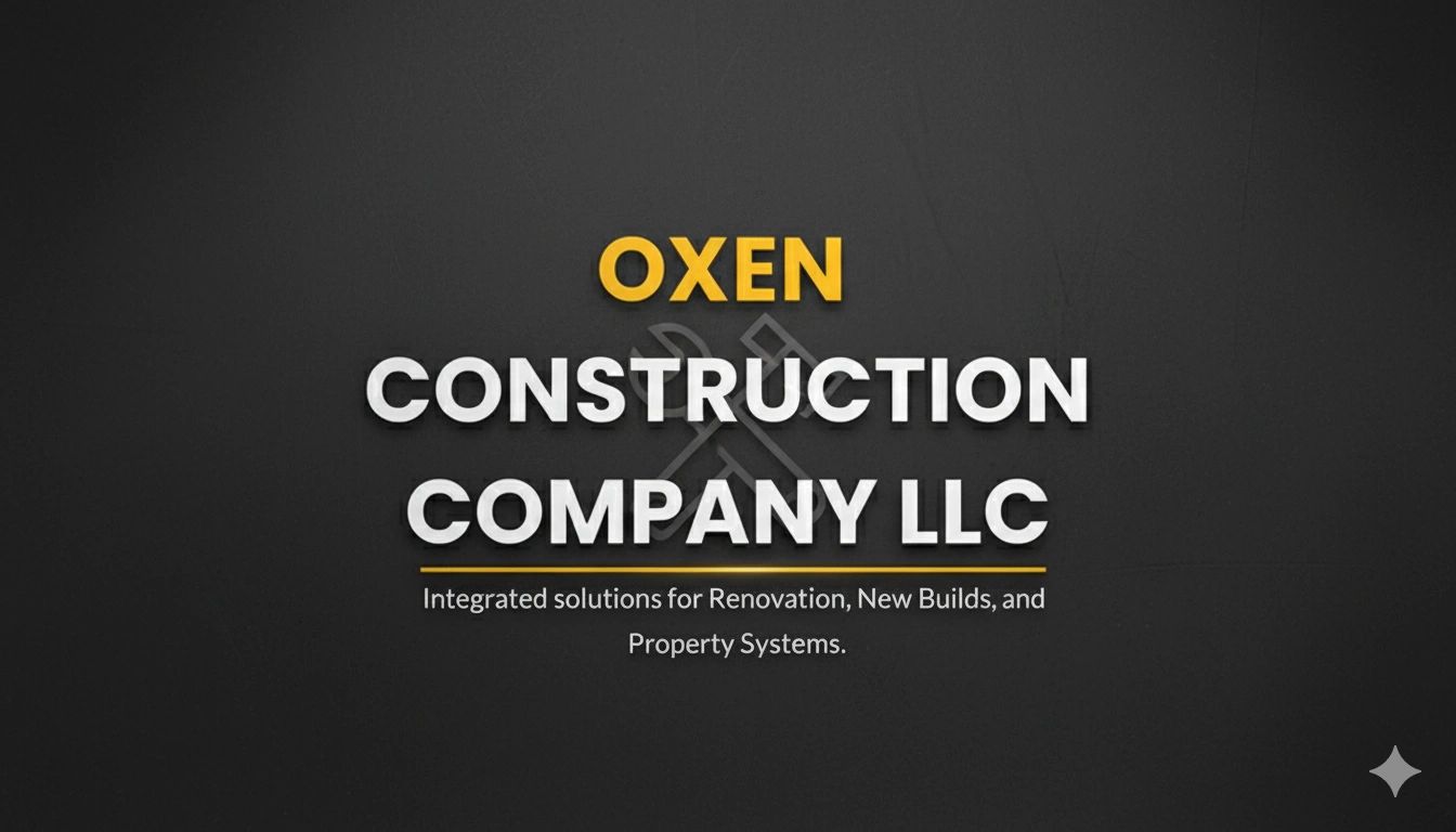 General Contracting Services by Oxen Construction
