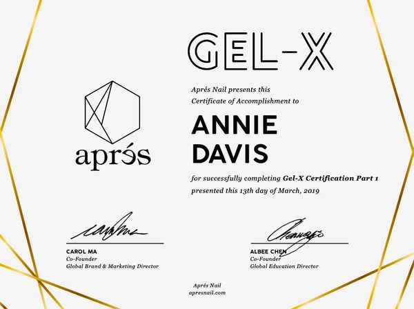 Gel X Workshop (DEPOSIT)