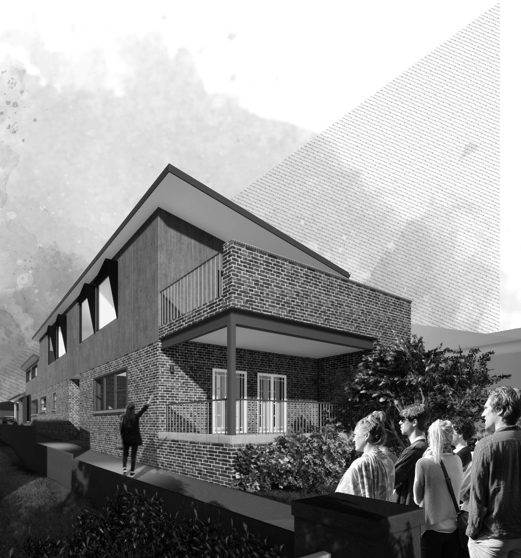 Autodesk Revit generated model of the proposed contemporary additions and alterations to Sackville