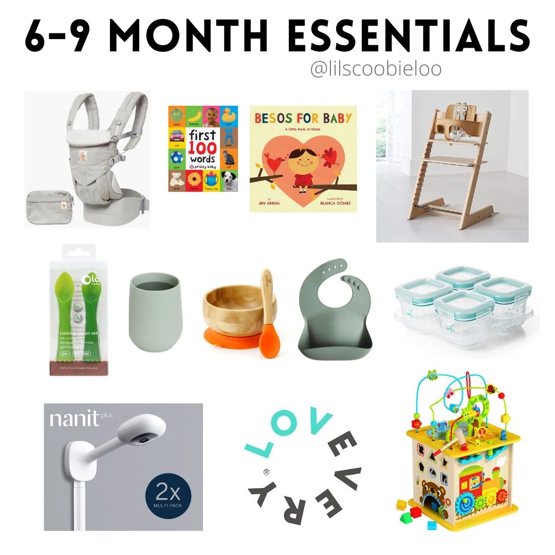 6-9 Month Baby Essentials