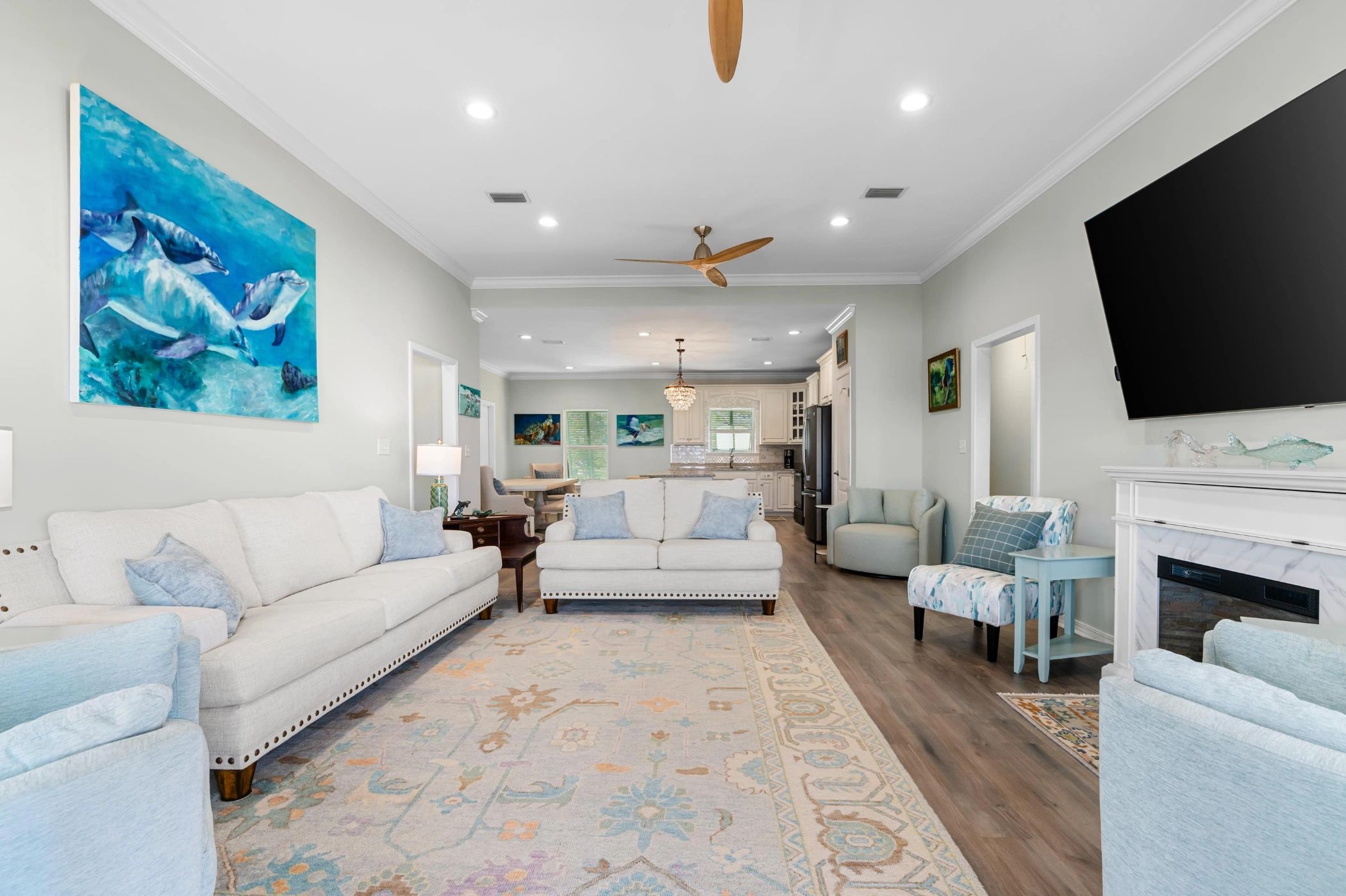 Welcome to Get to the Gulf, a stunning bayfront 3-bedroom, 2-bathroom home on Dauphin Island, AL.  