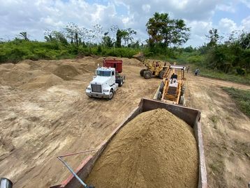 Sand fill and backfill from Cattouse Constructions Aggregates and Trucking