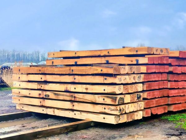 Timber mats constructed with our high-quality bolts