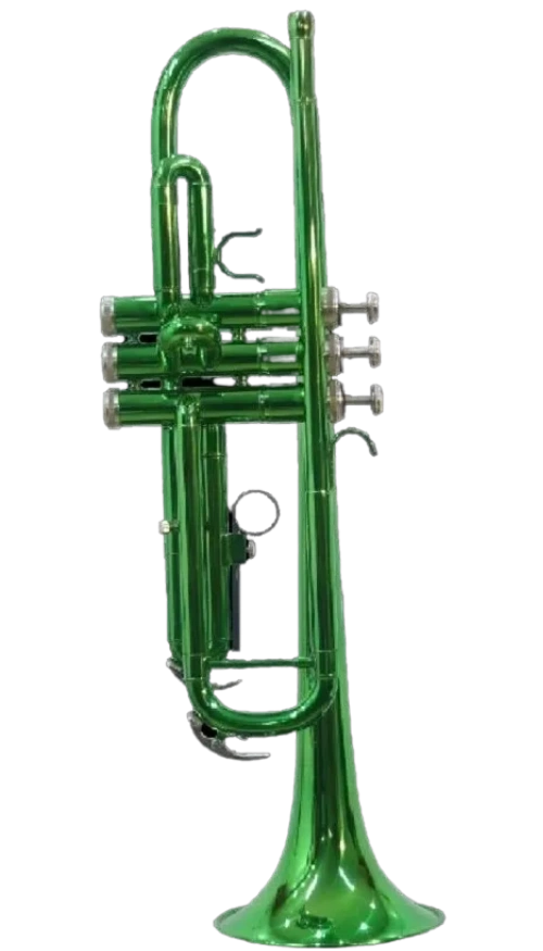 Trompeta Hinchable de color Verde de 64 Centímetros