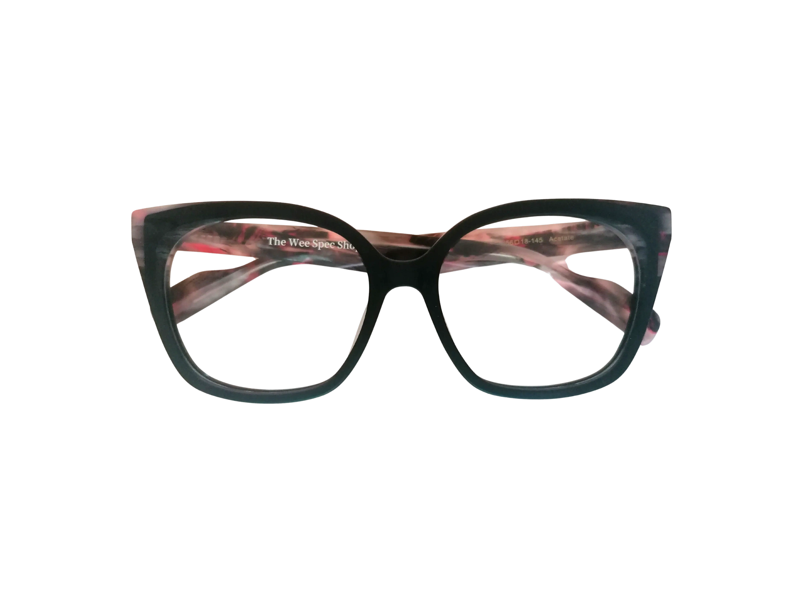 TWSS 347 Matt Black Acetate frame 56-18