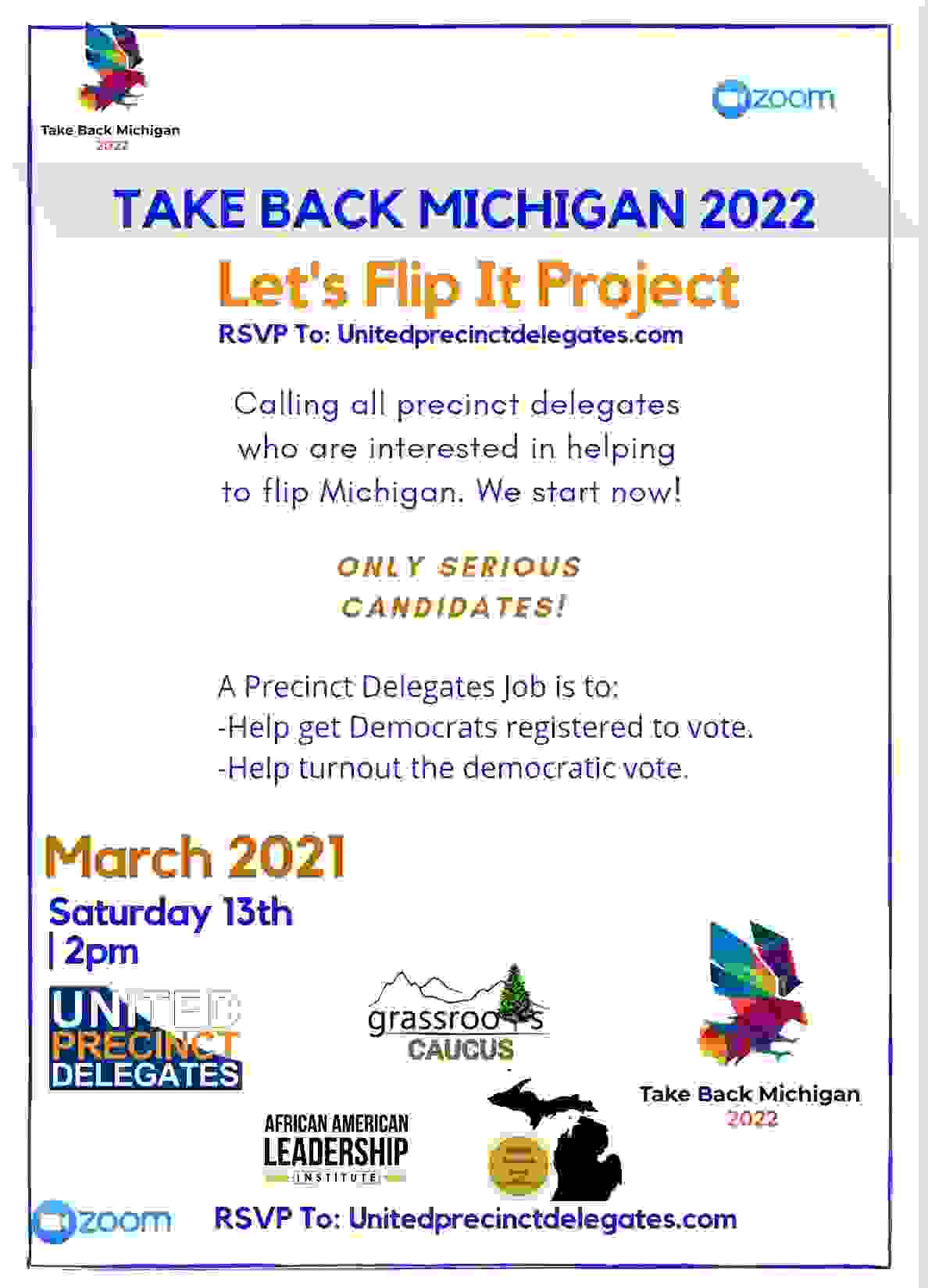 United Precinct Delegates Precinct Delegate, Training, Organizing