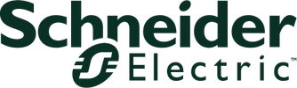 Schneider Electric logo in green text with a stylized 'E'.