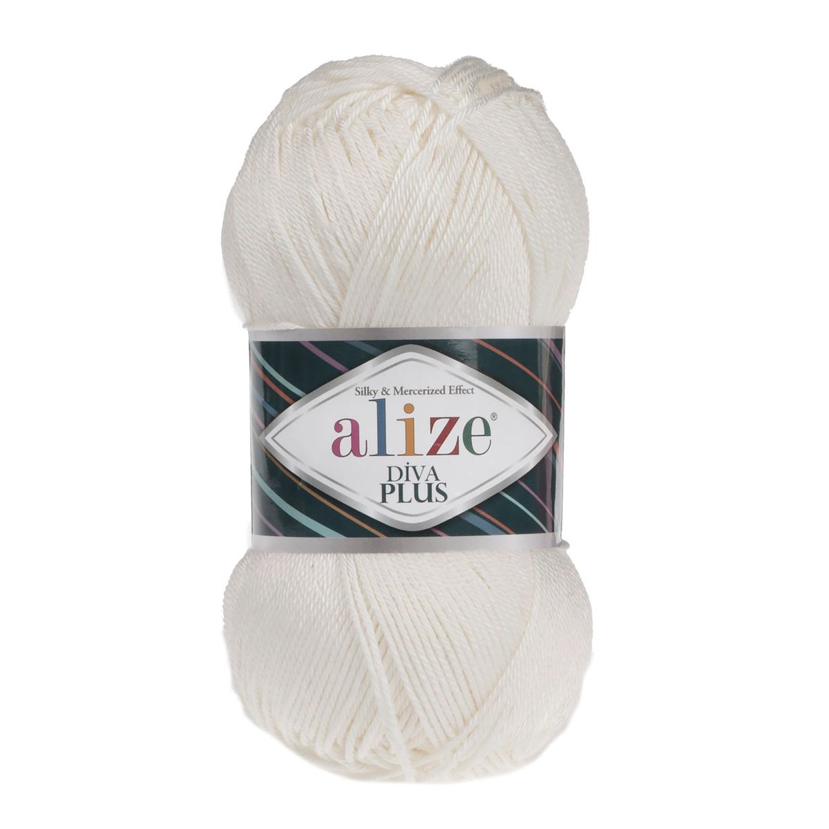 Alize Diva Plus,microfiber acrylic, silky , 100g, DK, colour 62 light cream