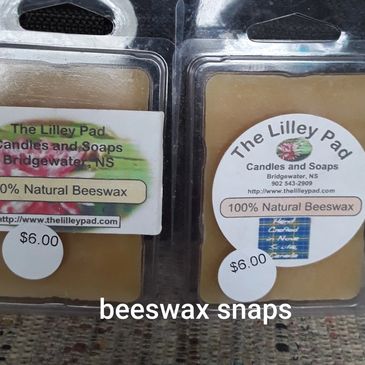 soy and 100% natural beeswax clam shells