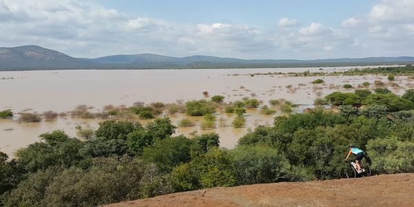 J's big damn rock - Gaborone Dam