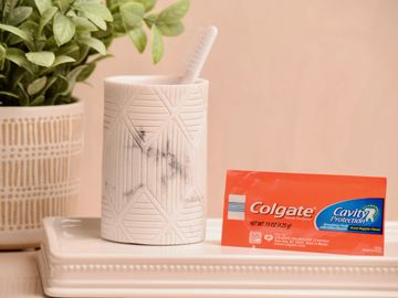 Toothbrush & Toothpaste Packet